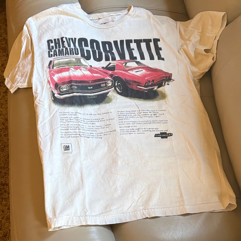 Chevy Camaro Corvette Tshirt